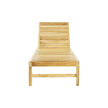 High end Sand Teak Sunbed by Ethimo Casa Design