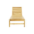 High end Sand Teak Sunbed by Ethimo Casa Design