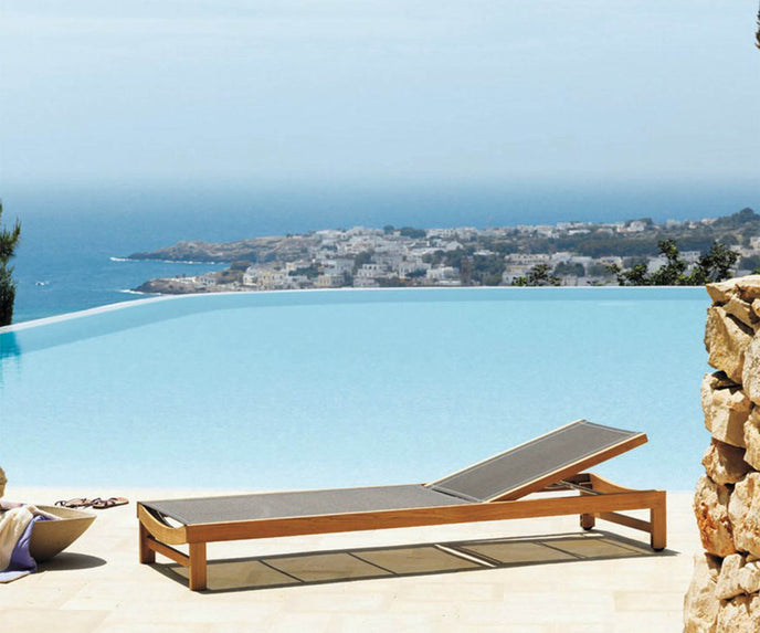High end Sand Ethitex Sunbed by Ethimo Casa Design