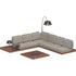 Mozaix Outdoor Lounge Set Mahogany Royal Botania