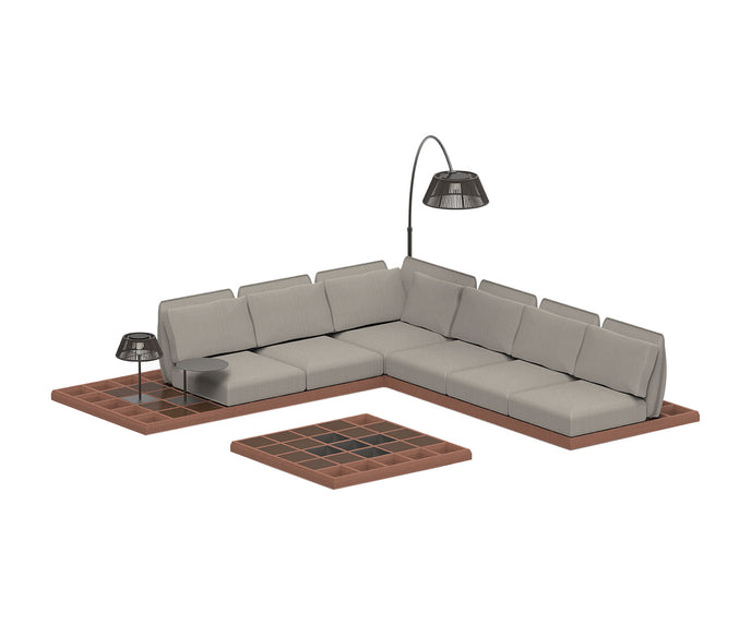 Mozaix Outdoor Lounge Set Mahogany Royal Botania