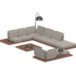 Mozaix Outdoor Lounge Set Mahogany Royal Botania