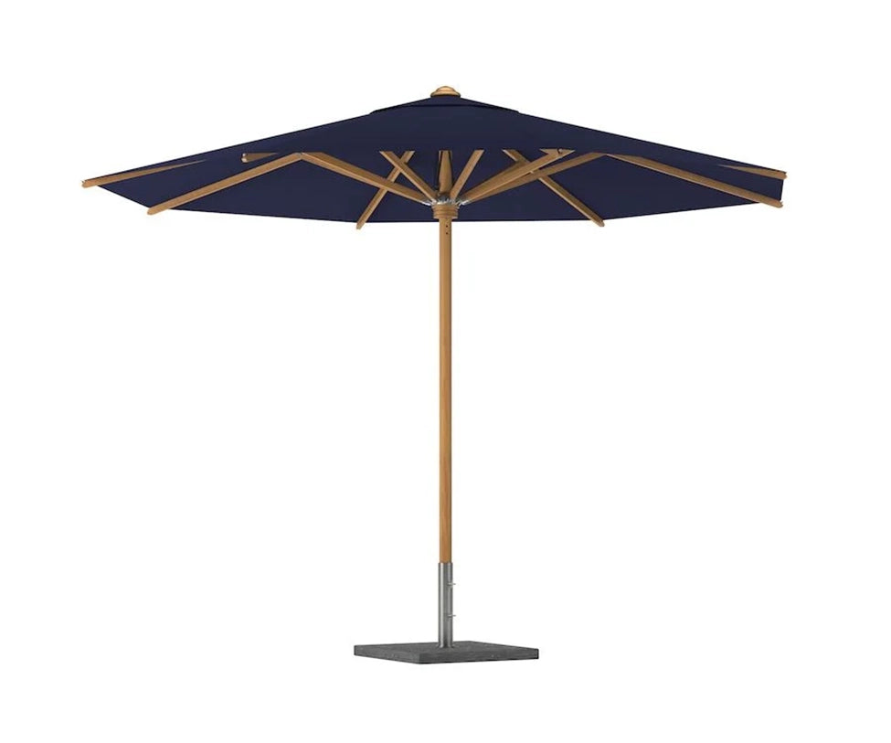 Shady Umbrella Round Teak Pole | Royal Botania