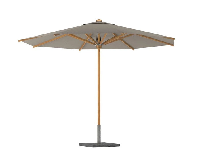 Shady Umbrella Round Teak Pole | Royal Botania