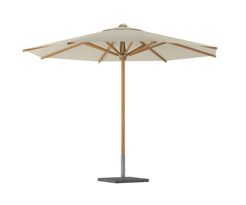 Shady Umbrella Round Teak Pole | Royal Botania