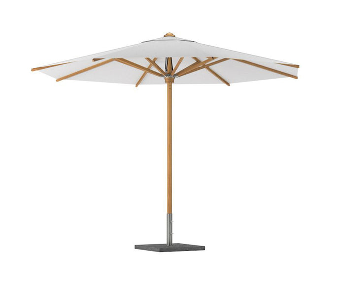 Shady Umbrella Round Teak Pole | Royal Botania