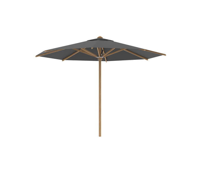 Shady Umbrella Round Teak Pole | Royal Botania