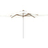 Shady Umbrella Stainless Steel Pole | Royal Botania