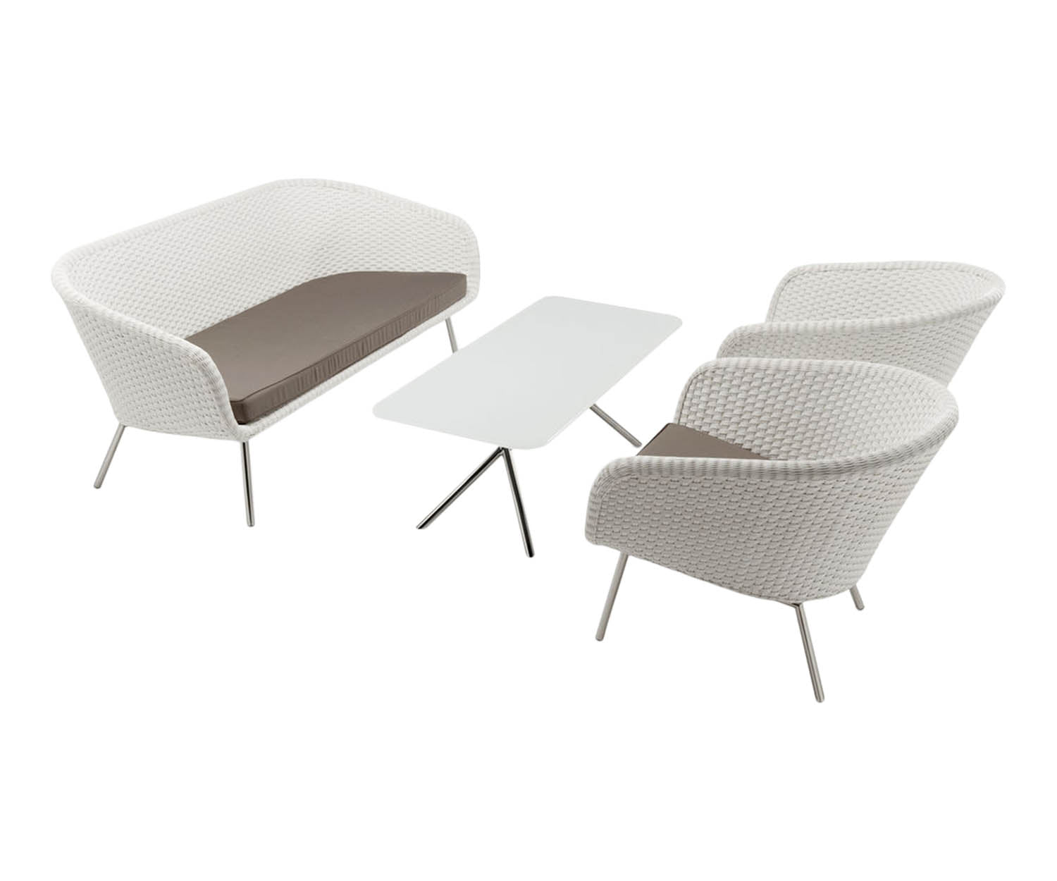 High end Shell Sofa by Fueradentro Casa Design