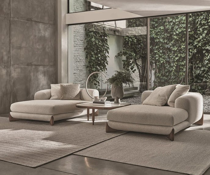 Softbay Chaise Longue + End-unit | Porada