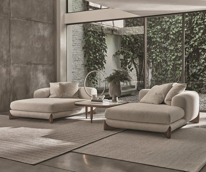 Softbay Chaise Longue + End-unit | Porada