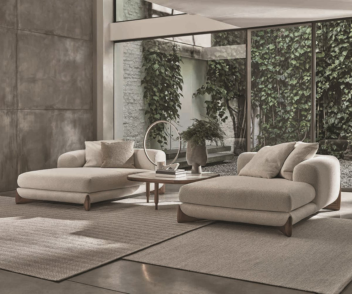 Softbay Chaise Longue + End-unit | Porada