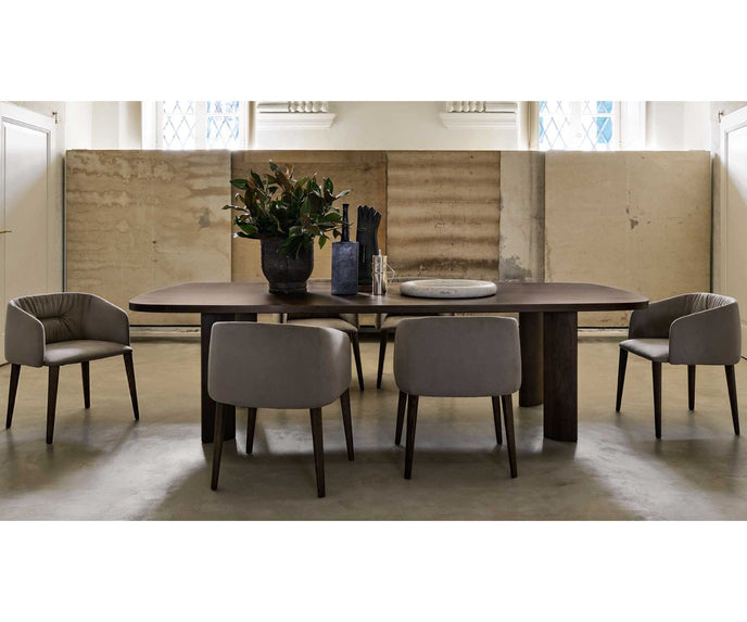 High end Sofy Dining Armchair by Frag Casa Design