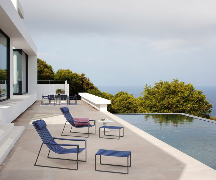 Strappy Sun Lounger Royal Botania