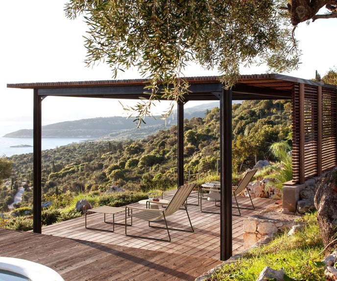 Strappy Sun Lounger Royal Botania