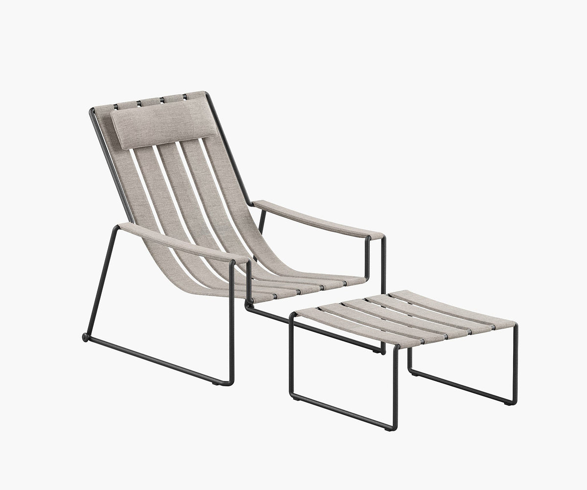 Strappy Sun Lounger Royal Botania