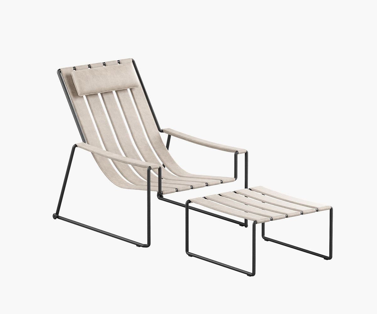 Strappy Sun Lounger Royal Botania