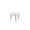 Styletto Round Low Dining Table | Royal Botania