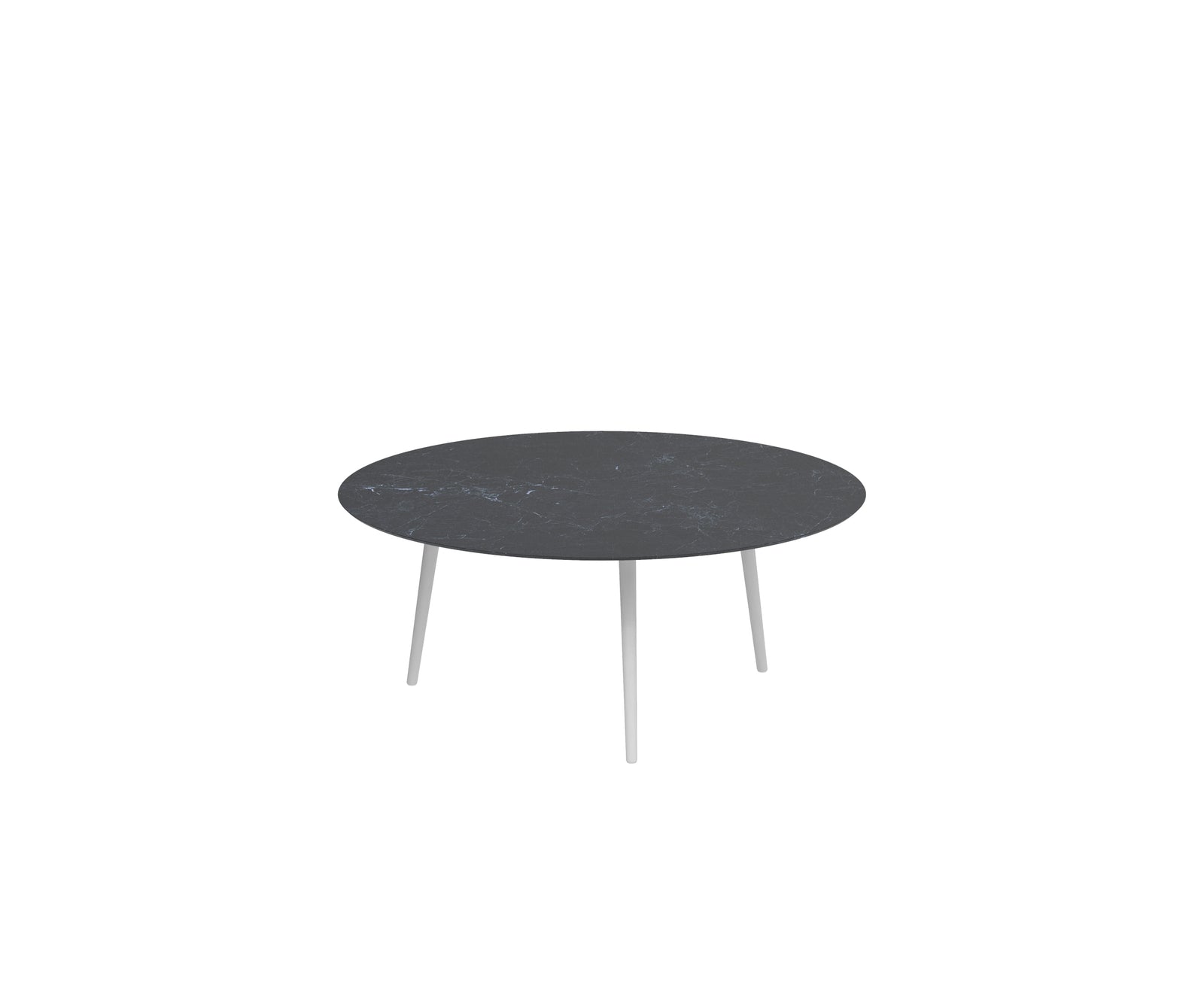 Styletto Round Low Dining Table | Royal Botania