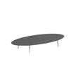 Styletto Oval Low Lounge Table | Royal Botania