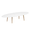 Styletto Oval Low Dining Table | Royal Botania