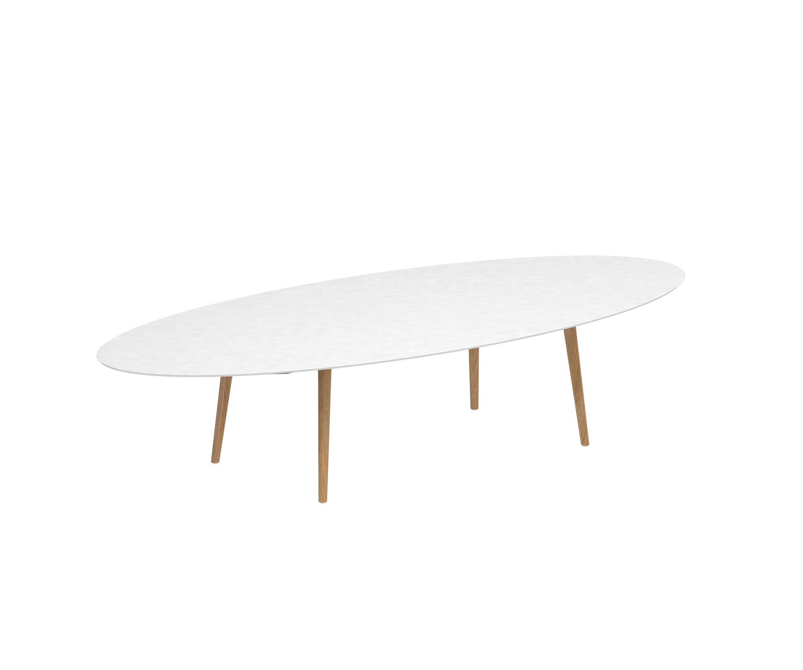 Styletto Oval Low Dining Table | Royal Botania