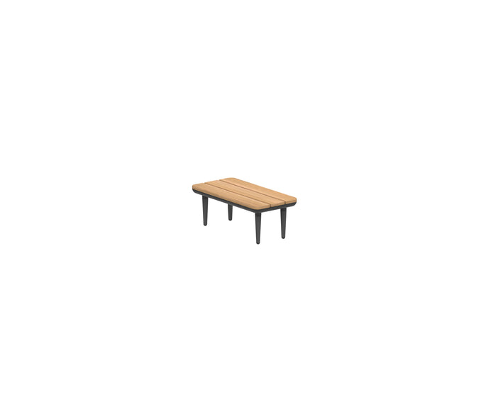 Styletto Lounge Teak Side Table | Royal Botania