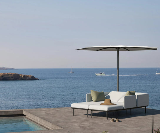 Styletto Lounge Double Sunbed | Royal Botania