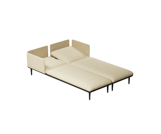 Styletto Lounge Double Sunbed | Royal Botania