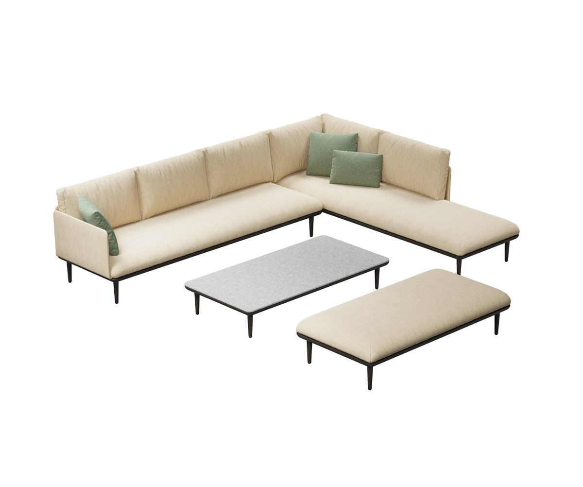 Styletto Lounge Sectional Sofa | Royal Botania
