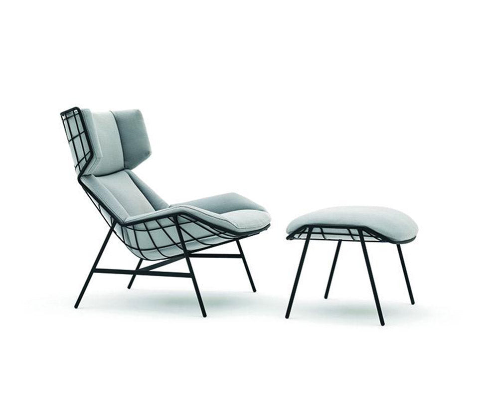 High end Summer Set Bergère Relax Armchair by Varaschin Casa Design