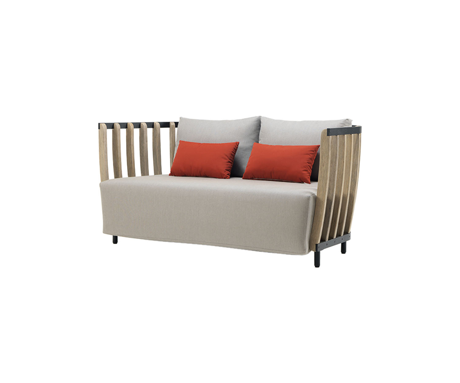 High end Swing 2-Seater Sofa by Ethimo Casa Design