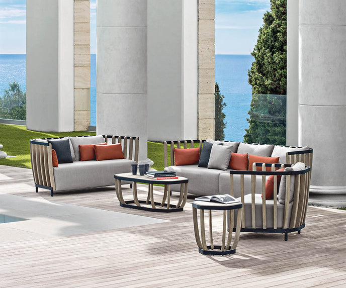 High end Swing Lounge Chair by Ethimo Casa Design