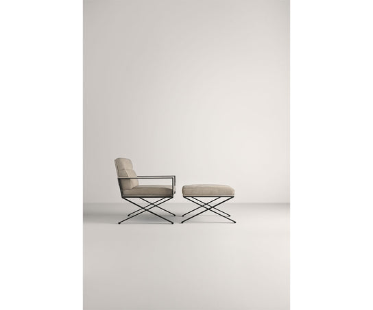 High end Sahrai L Lounge Armchair by Frag Casa Design