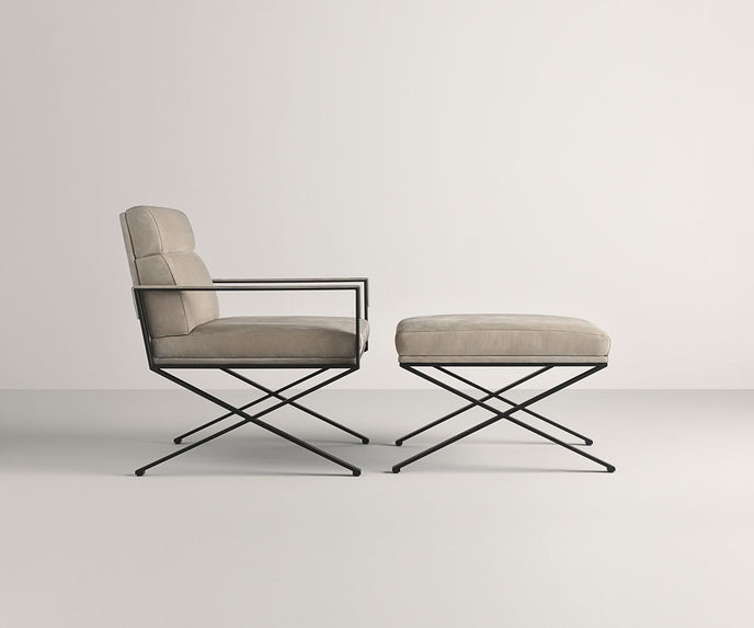 High end Sahrai Footstool by Frag Casa Design
