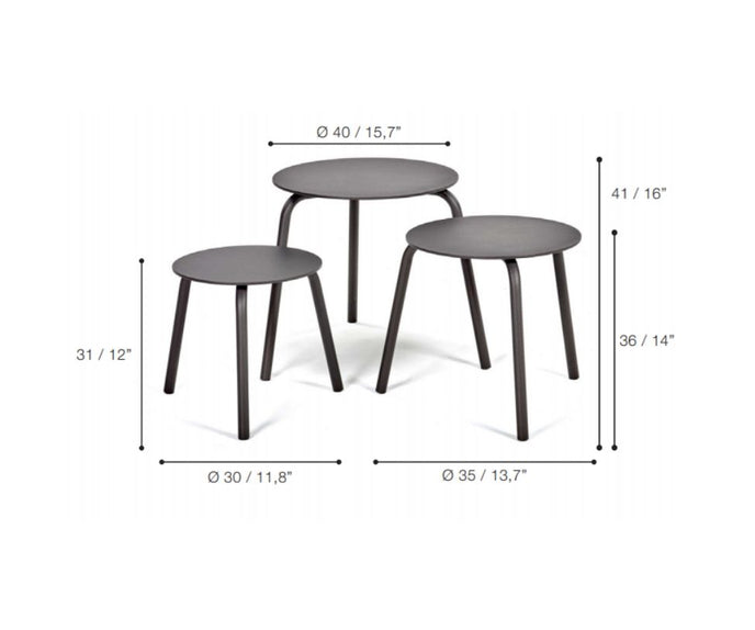 Samba Side Tables Royal Botania