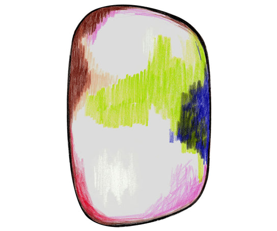 Scribble Green / Blue / Pink Rug Moooi