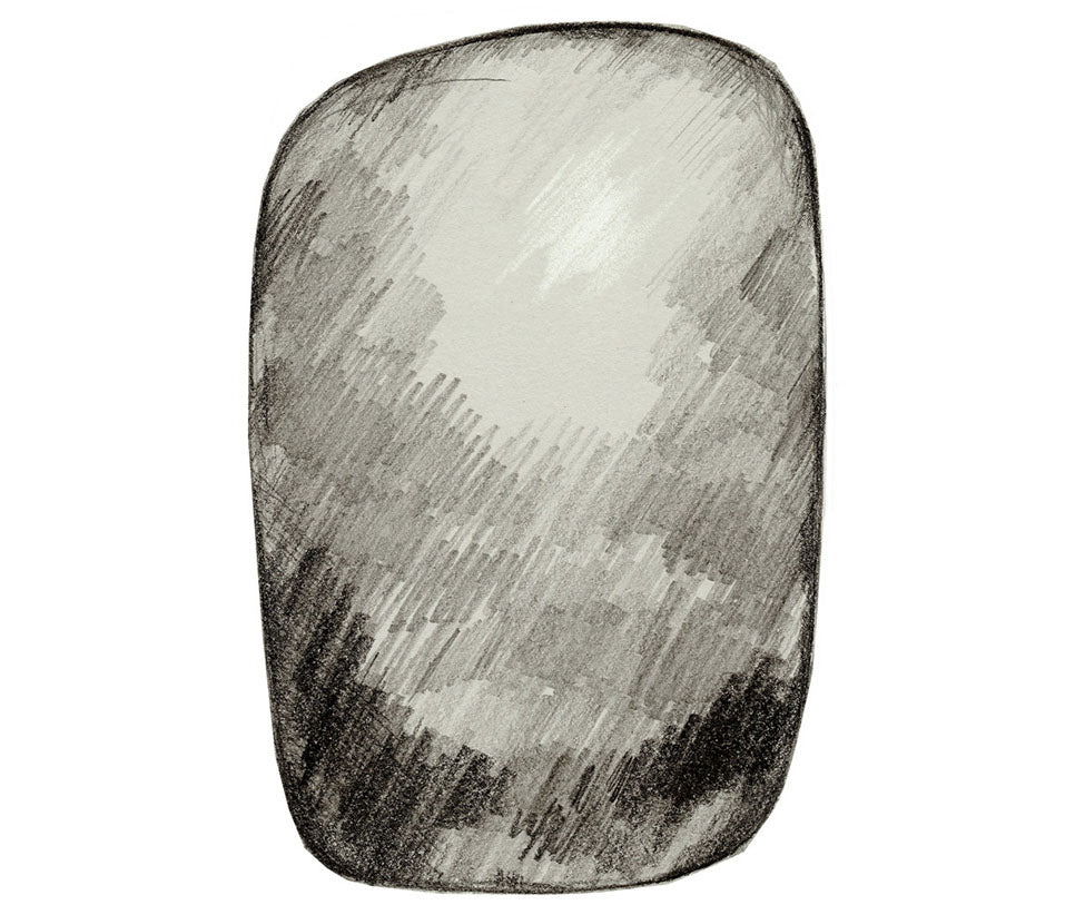 Scribble Grey Rug Moooi