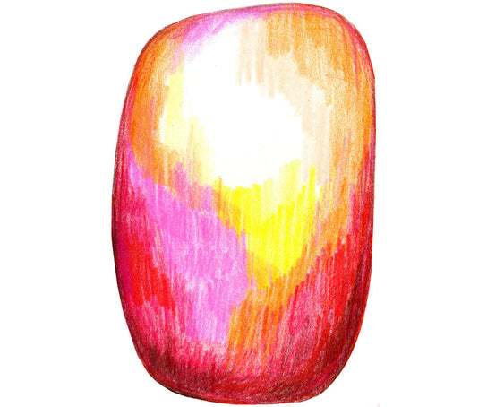 Scribble Red / Yellow Rug Moooi