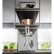 High end Floor Sample Suspended Kitchen Shelf with LED light by Molteni&C Casa Design