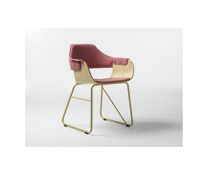 High end Showtime Dining Chair - Sled Base by BD Barcelona Casa Design