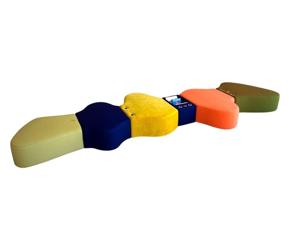 Sir-Pent Poufs and Modular System Adrenalina