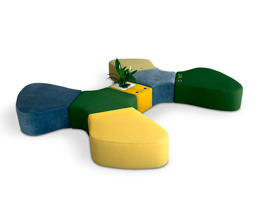 Sir-Pent Poufs and Modular System Adrenalina