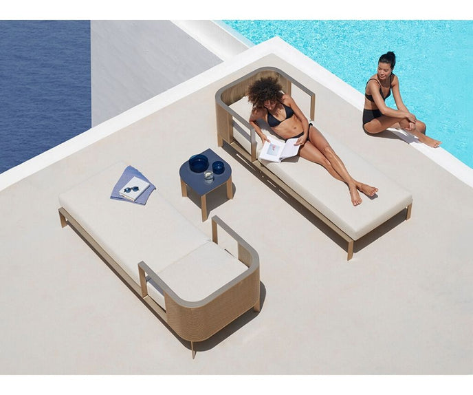 High end Solanas Chaise Longue by Gandia Blasco Casa Design