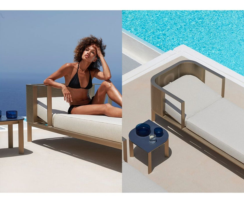 High end Solanas Chaise Longue by Gandia Blasco Casa Design