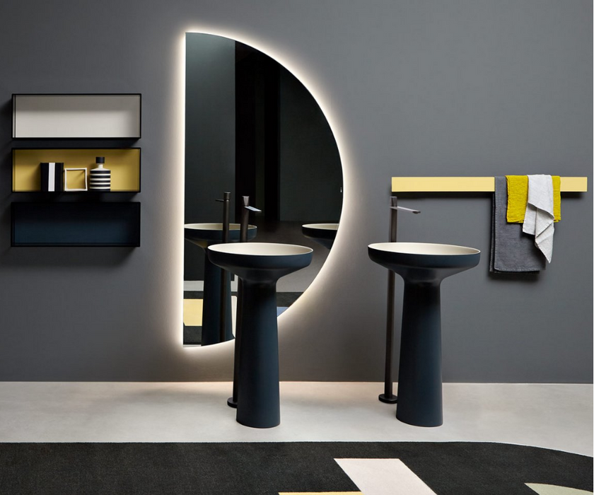 Spicchio Mirror Antonio Lupi