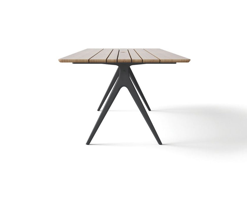 Split Outdoor Dining Table Gloster