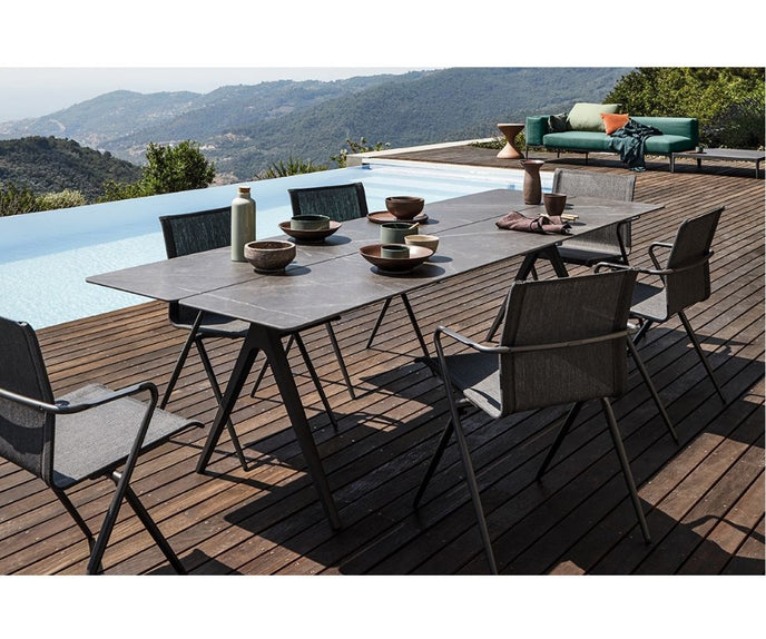 Split Outdoor Dining Table Gloster
