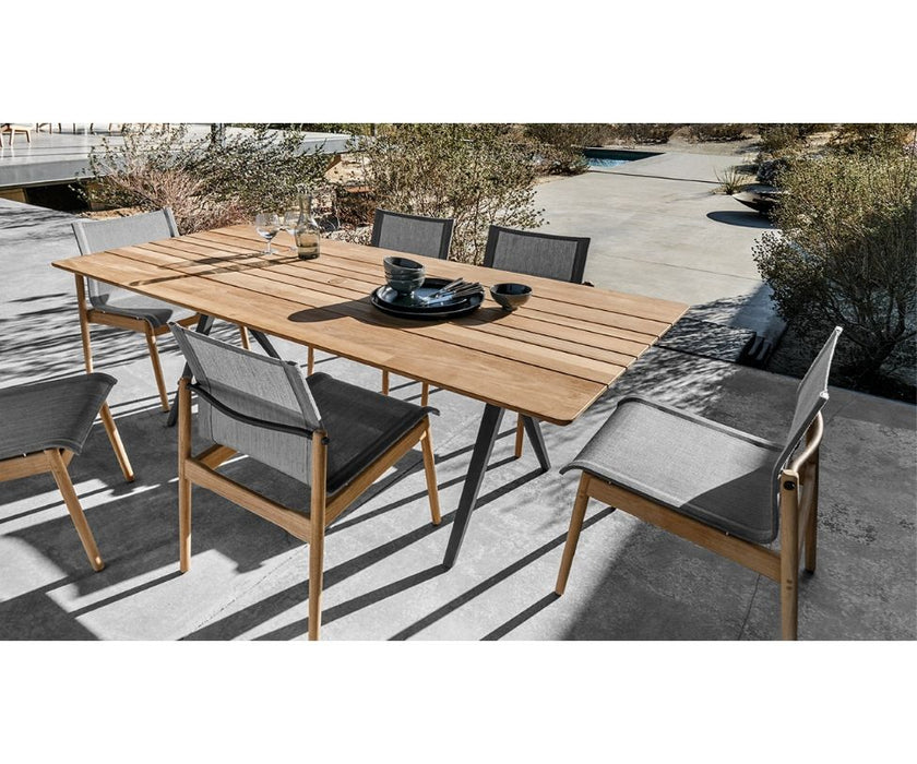 Split Outdoor Dining Table Gloster