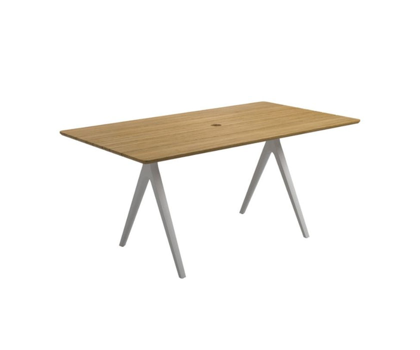 Split Outdoor Dining Table Gloster